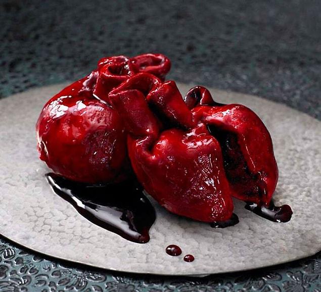 1. Heart cake