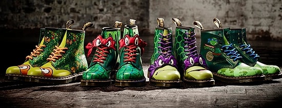 Новая коллекция от Dr.Martens: выбери свою любимую Черепашку-ниндзя