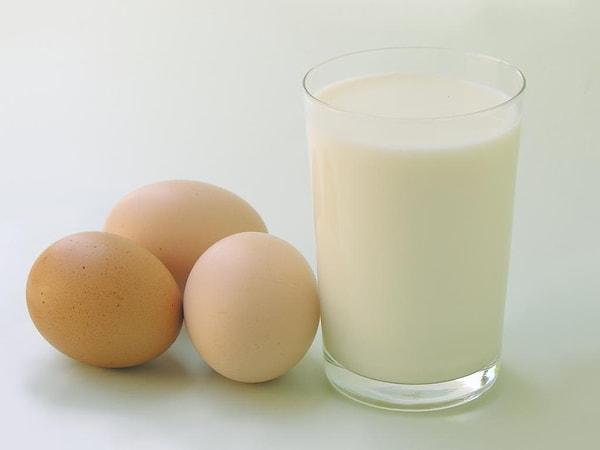 5. Süt ve yumurta tüketimini azaltın
