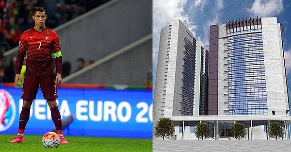 Cristiano Ronaldo iki Baltico Buildings’e eş değer