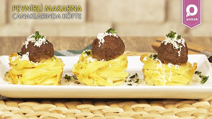 Köfte ve Makarna Çiftinin En Lezzetli Hali!