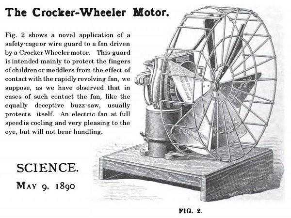 Bulduğu elektrik fanının gelişmiş versiyonunun patentini aşağıdaki ürün ile aldı.