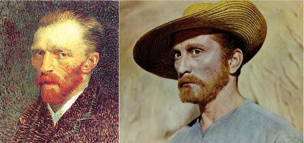 21. Vincent Van Gogh rolünde Kirk Douglas - Ölmeyen insanlar, 1956