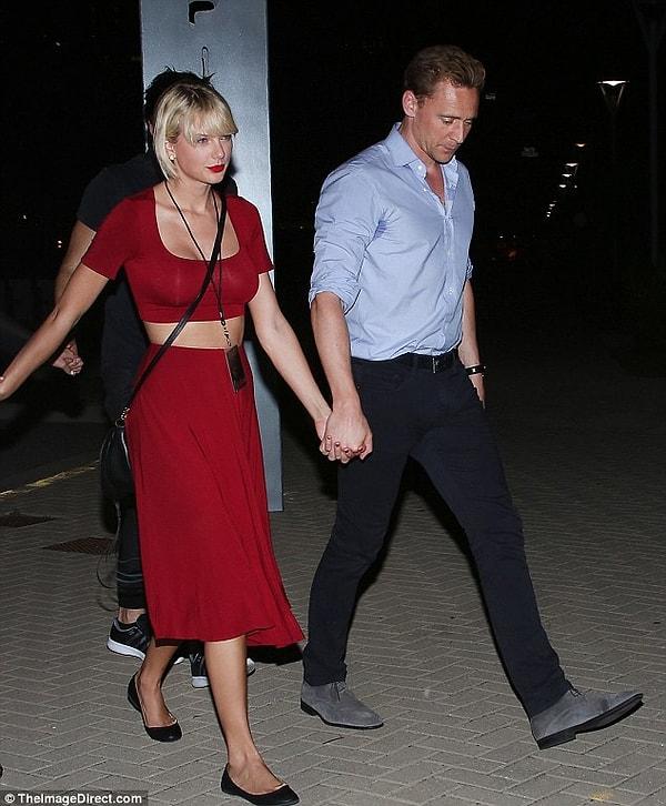 7. Geçtiğimiz hafta öpüşme fotoğrafları basına sızan Taylor Swift ve Tom Hiddleston artık ilişkilerini saklamıyor.