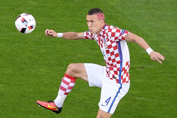 Perisic'in saçları dikkat çekti