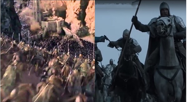 3. Ход битвы, которая, казалось, уже проиграна, меняется благодаря прибывшей откуда ни возьмись кавалерии