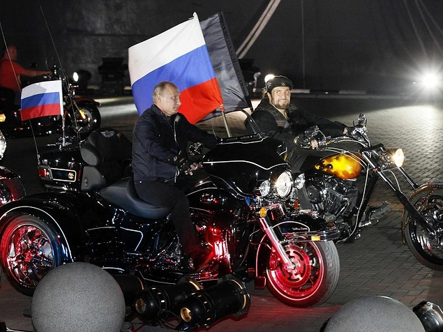 The high council of Russian bikers unanimously voted him into a Hells Angels rank. His nickname is "Abaddon," a Hebrew word that roughly translates to "The Destroyer."