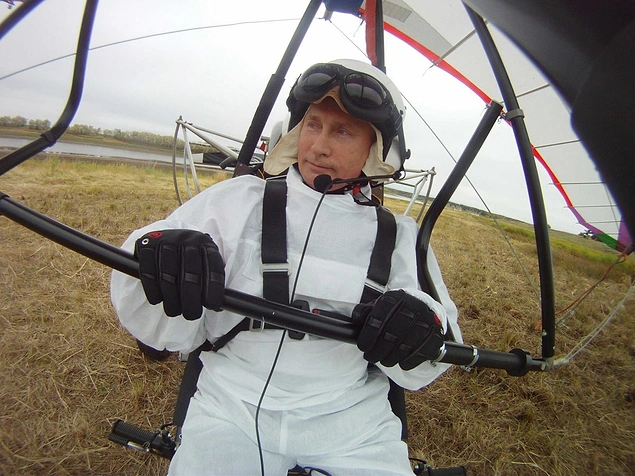 He also attempted to help endangered Siberian cranes begin their migration routes by assisting them with a motorized hang glider.