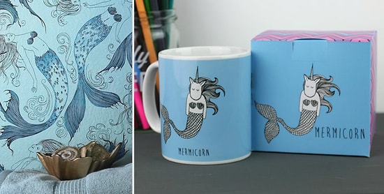 17 идей элементов интерьера для фанатов "Русалочки"