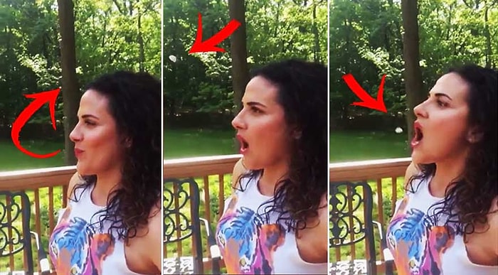 Hey Maşallah: Ağzıyla Sakıza Falso Veren Garip Kadın