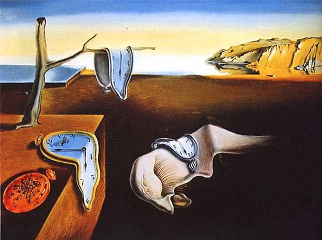 8. "Belleğin Azmi", Salvador Dali