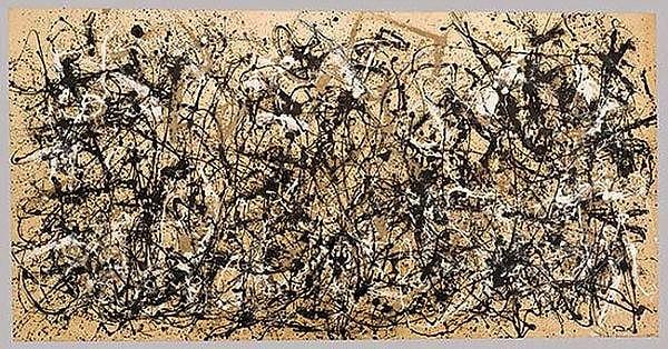 12. "Sonbahar Ritmi" - Jackson Pollock