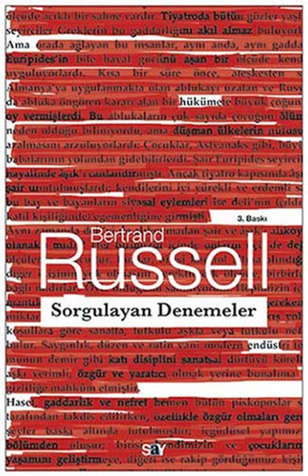 12. Sorgulayan Denemeler - Bertrand Russell
