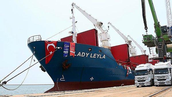 4- Türkiye'den Gazze'ye İnsani Yardım Taşıyan Gemi Yola Çıktı