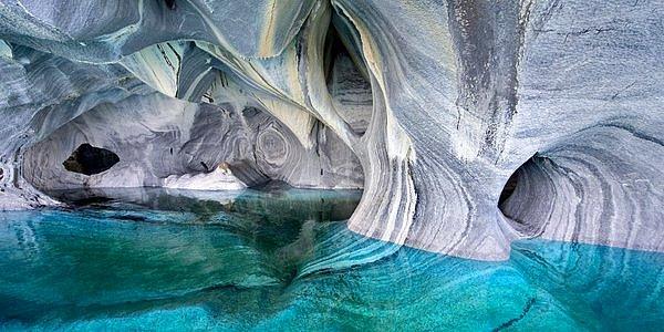 4. Marble Caves, Şili