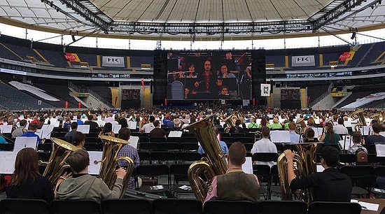 7,500 Kişiyle Rekorlar Kitabına Giren Dev Orkestra