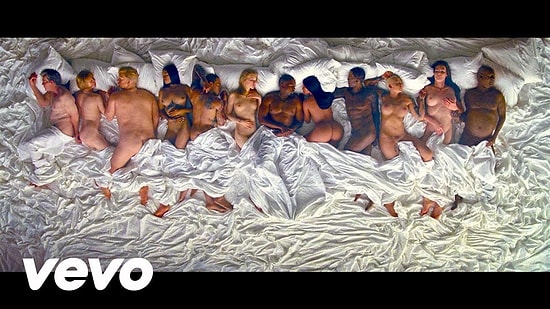 Вышел скандальный клип Канье Уэста