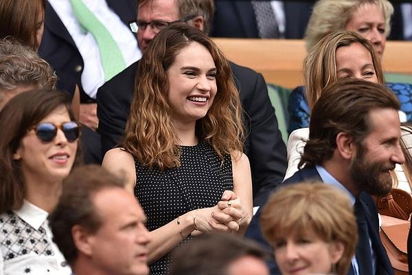 18. Lily James