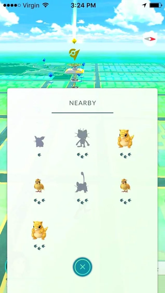 They're nearby...