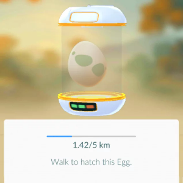 Walk the egg!