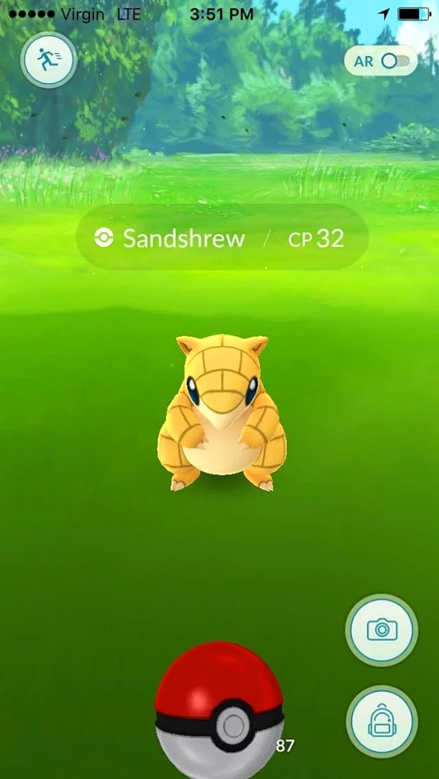 Stop wasting battery life and get the Pokémon to the center of your screen!