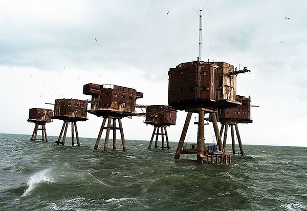 9. Заброшенные морские форты Манселла времен Второй мировой войны, Англия