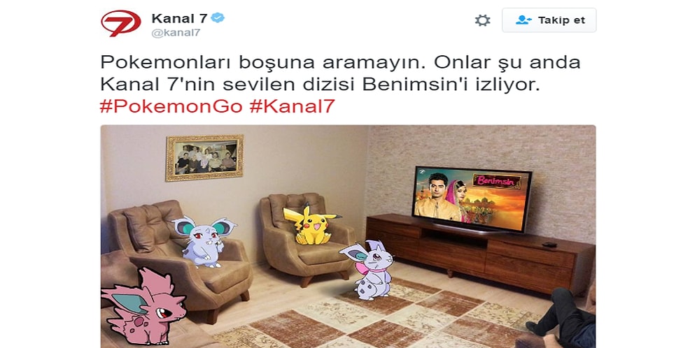 Pokemon Go Çılgınlığına Sosyal Medyada Mizahlarıyla Katılan 47 Kurum ve Marka