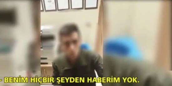 Çekilen Bir Videoda Konuşan Asker: "Benim Hiçbir Şeyden Haberim Yok"