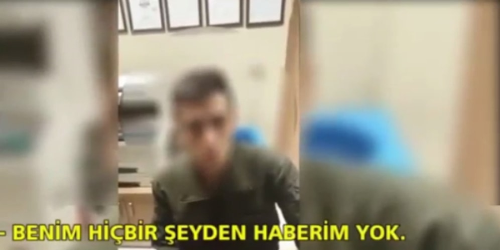 Çekilen Bir Videoda Konuşan Asker: "Benim Hiçbir Şeyden Haberim Yok"