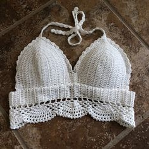 Knitted bralettes