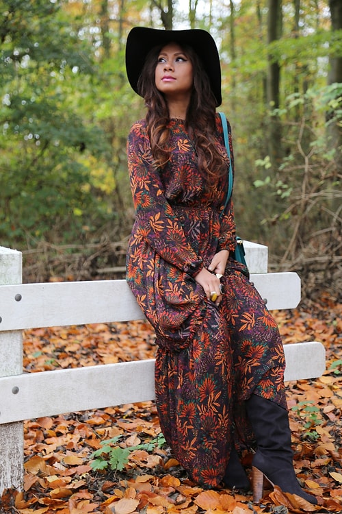 Long and short bohemian dresses