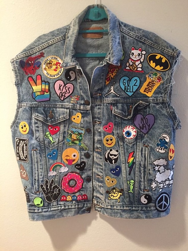21. Pins, patches and needles!