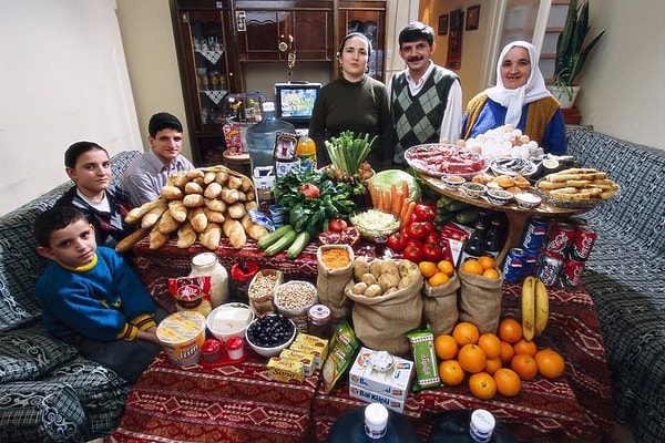 26. Celik family, Istanbul, Turkey.