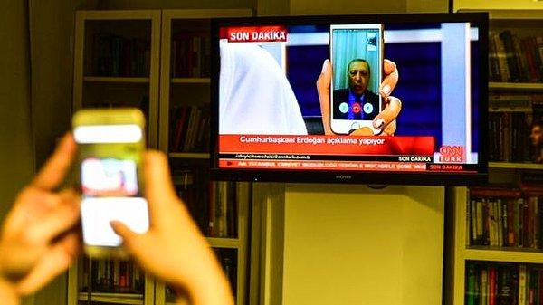 Erdoğan televizyona çıkınca darbe girişimini öğrendiler