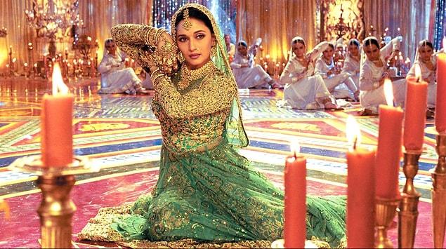 2. Hollywood never includes traditional stuff, everything is modernized. In contrast, Bollywood movies reflect more Indian traditions, such as glorious weddings and feasts.