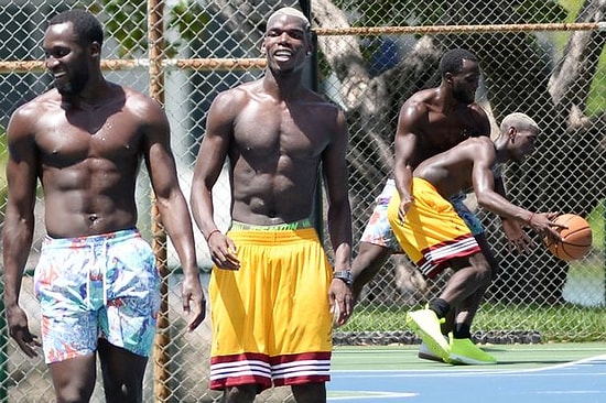 Basketbol Yetenekleri de Parmak Isırtıyor: Pogba'dan Lukaku'ya Muhteşem Blok!