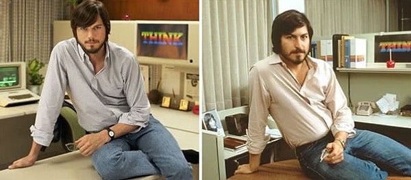 12. Эштон Катчер в роли Стива Джобса в фильме "Стив Джобс"