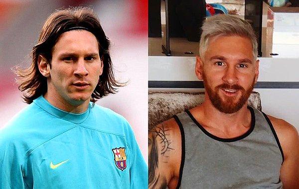 Messi'nin 10 yıl içindeki değişimi;