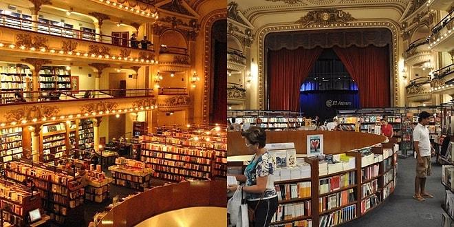 100 Yıllık Tiyatro Binası Artık Görkemli Bir Kitapçıya Ev Sahipliği Yapıyor
