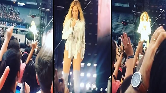 Beyonce Konserinde Pokemon Go Oynayan Kadın