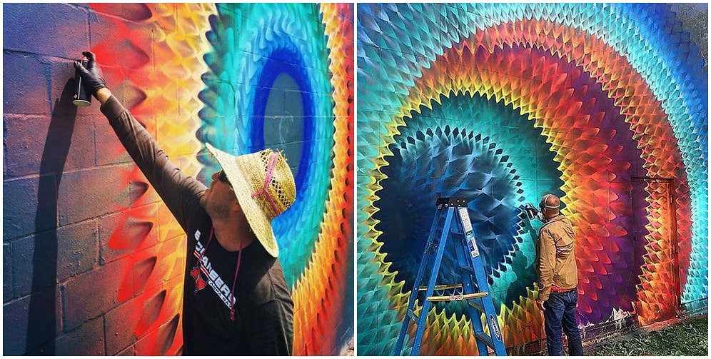 Калейдоскоп красок или порталы в другие миры на улицах Майами