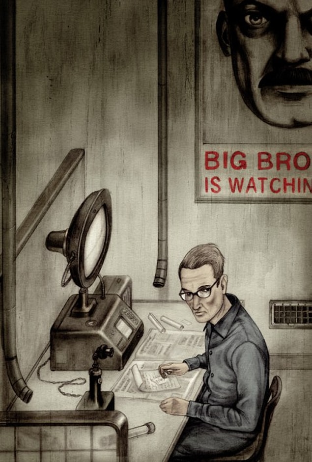 4. Orwell, kitabı yazdığı süreçte bir yandan da tüberküloz ile boğuşuyordu.