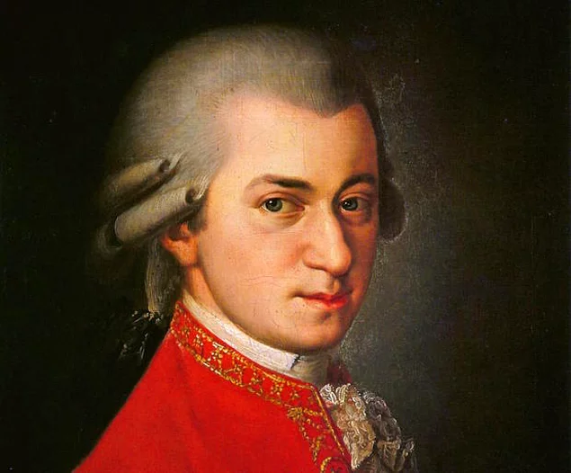 Вольфганг Амадей Моцарт: половина каплуна (специально откормленного петуха)