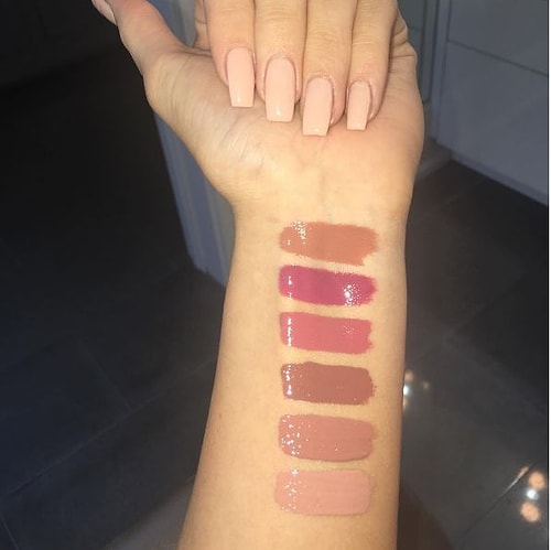 Kylie Jenner launched lipglosses.