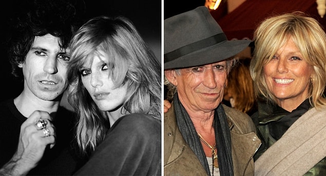 11. Keith Richards and Patti Hansen