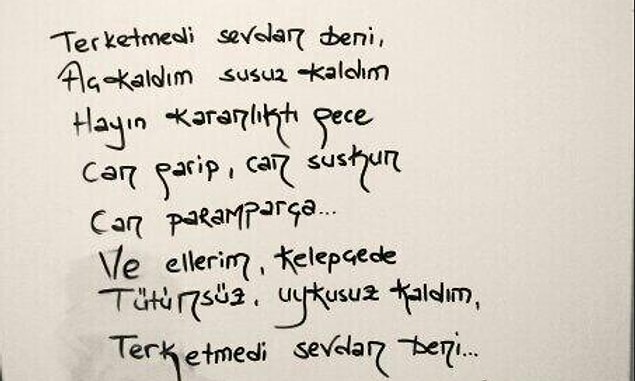8. ''Hasretinden Prangalar Eskittim'', ''Sevdan Beni '' ve ''Hani Kurşun Sıksam Geçmez Geceden'' gibi şiirlerin sahibi usta şairimiz kimdir?
