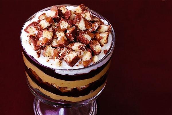 6. Hem karamel hem karamelli çikolata bundan iyisi Şam'da kayısı be!