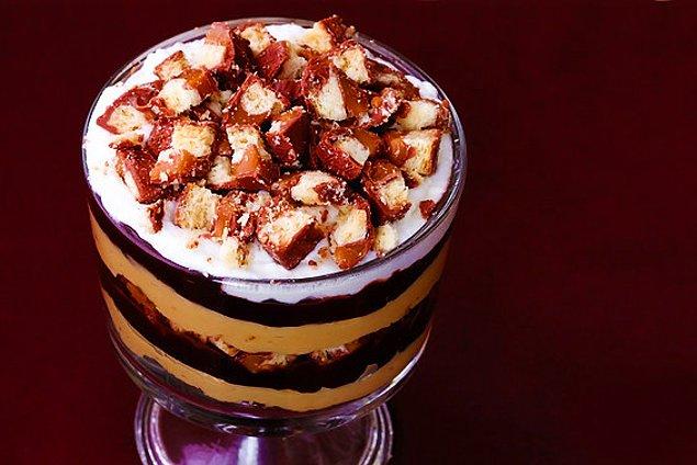 6. Hem karamel hem karamelli çikolata bundan iyisi Şam'da kayısı be!