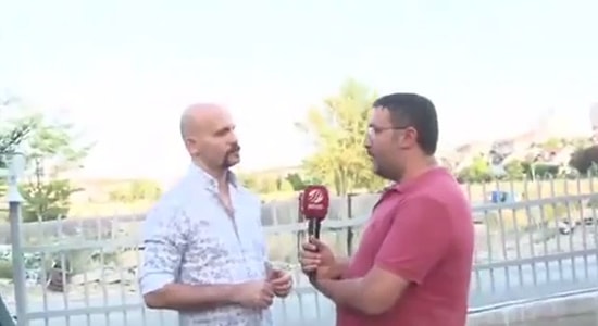 Beyaz TV Muhabiri 'Bu Benim Fikrim' Dedi ve Atalay Demirci'nin Yüzüne Tükürdü!