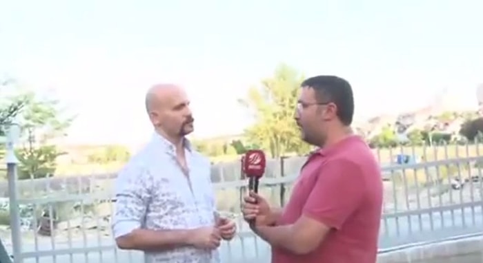 Beyaz TV Muhabiri 'Bu Benim Fikrim' Dedi ve Atalay Demirci'nin Yüzüne Tükürdü!